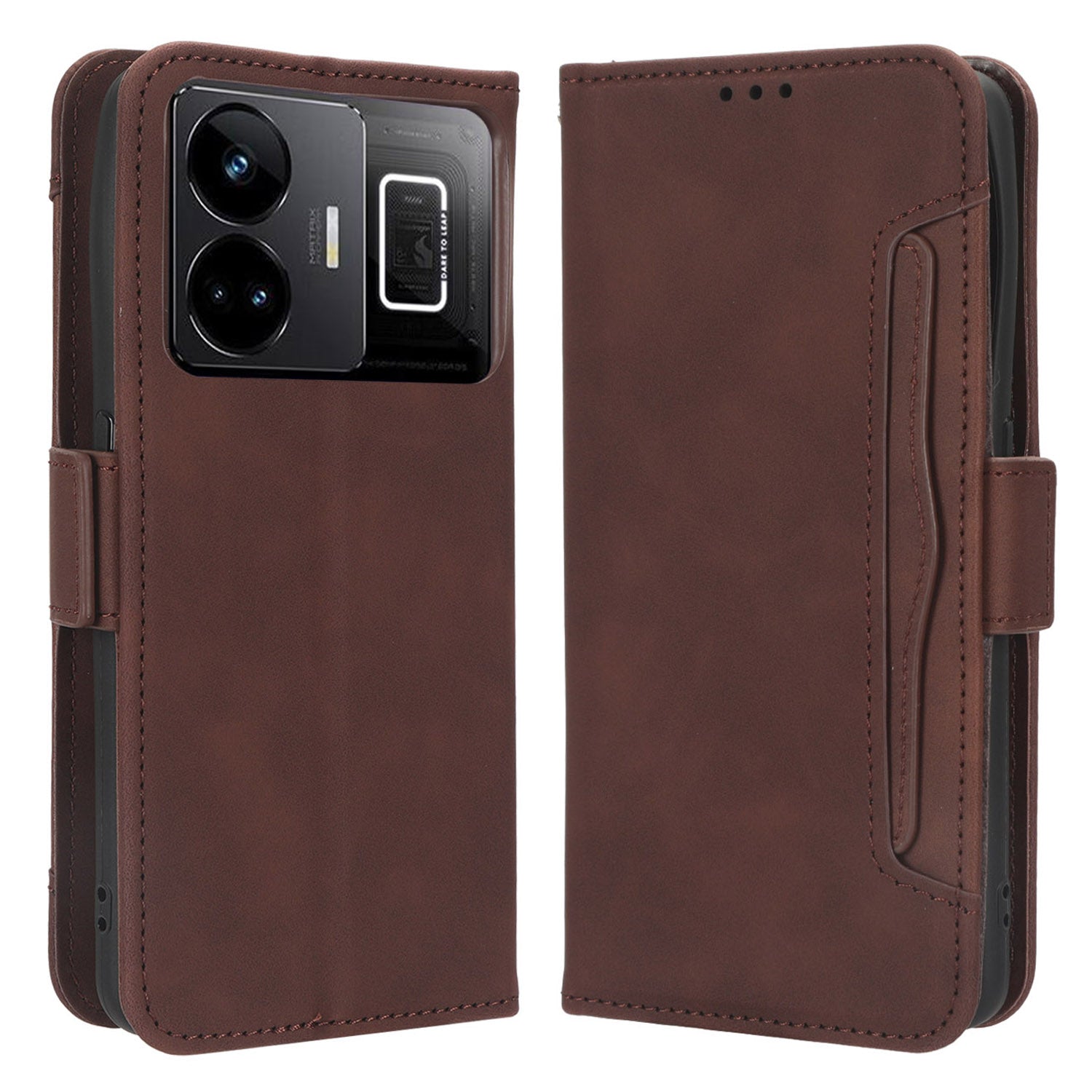 For Realme GT Neo 5 5G Neo 5 240W 5G Realme GT3 5G Wallet Phone Leather Case Multiple Card Slots Stand Cell Phone Cover For Realme GT Neo 5 5G Neo 5 240W 5G Realme GT3 5G Wallet Phone Leather Case Multiple Card Slots Stand Cell Phone Cover